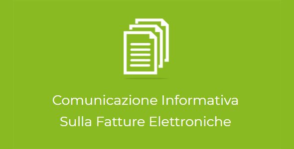 Comunicazione Informativa Sulla Fatture Elettroniche