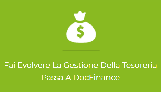 Fai Evolvere La Gestione Della Tesoreria Passa A DocFinance